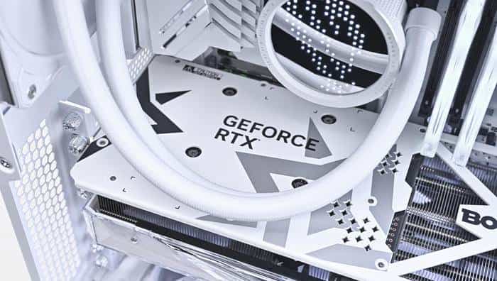 搭建无边海景房——影驰 Z790+ROG 龙王 3+联力积木风扇 P28 装机展示