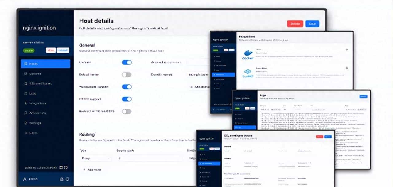 nginx ignition：可视化配 Nginx 工具