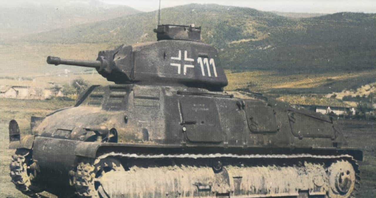 装甲辱法！坚甲利炮终为他人做嫁衣 二战德国缴获法国坦克大盘点