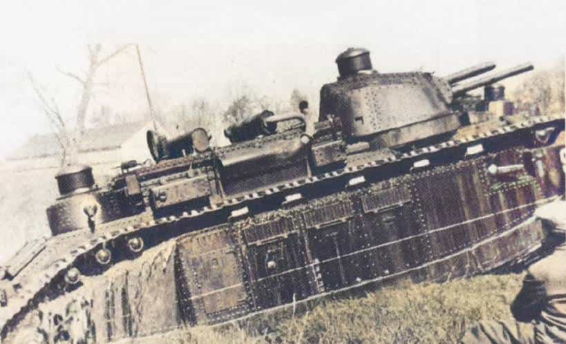 装甲辱法！坚甲利炮终为他人做嫁衣 二战德国缴获法国坦克大盘点