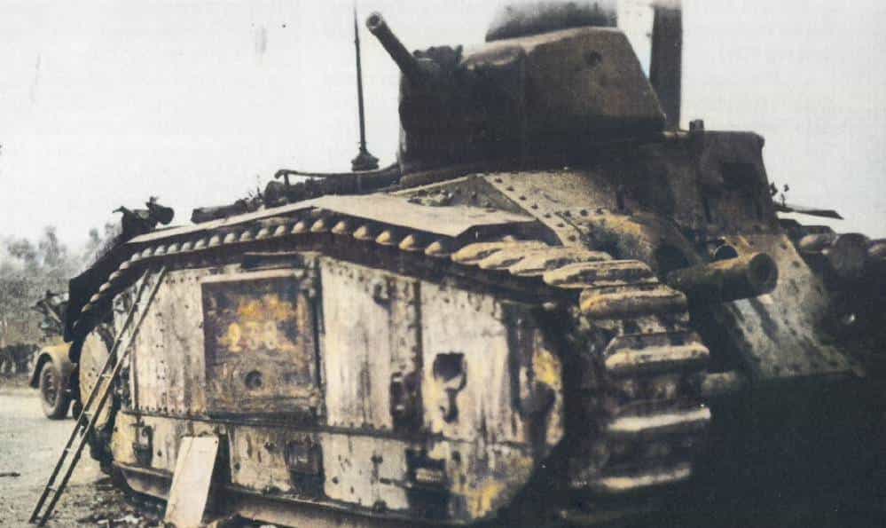 装甲辱法！坚甲利炮终为他人做嫁衣 二战德国缴获法国坦克大盘点