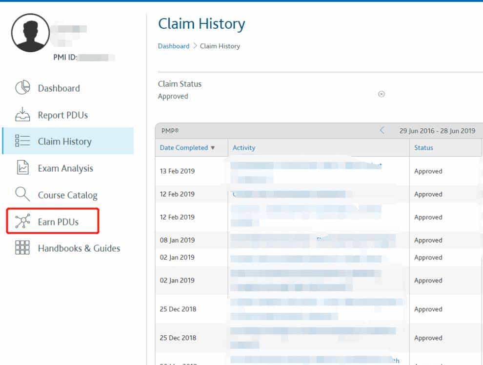 2019年 PMP免费获得PDU、续证攻略（实测有效）
