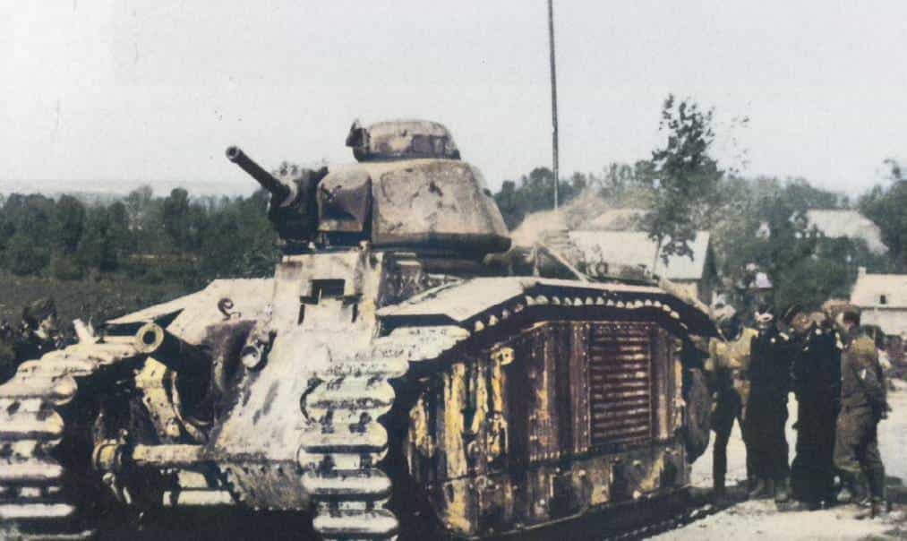 装甲辱法！坚甲利炮终为他人做嫁衣 二战德国缴获法国坦克大盘点