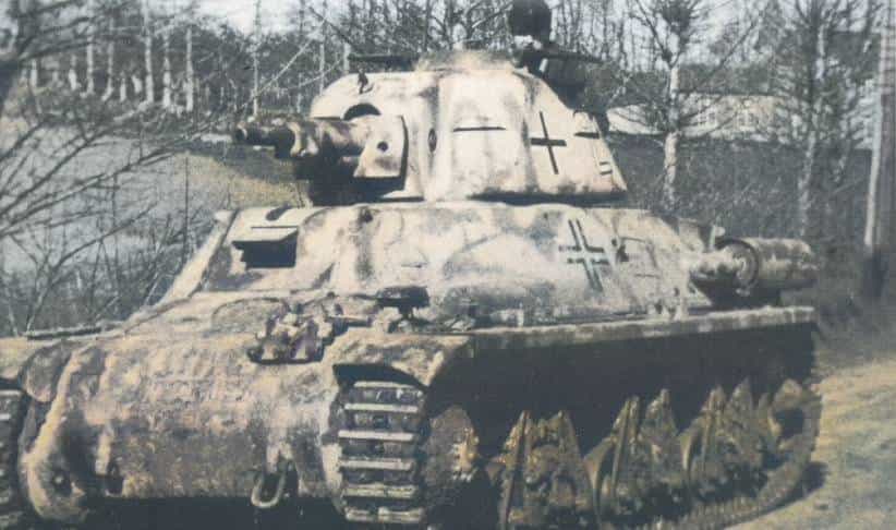 装甲辱法！坚甲利炮终为他人做嫁衣 二战德国缴获法国坦克大盘点