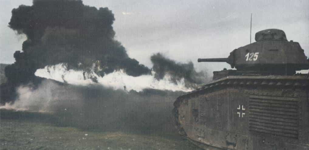 装甲辱法！坚甲利炮终为他人做嫁衣 二战德国缴获法国坦克大盘点