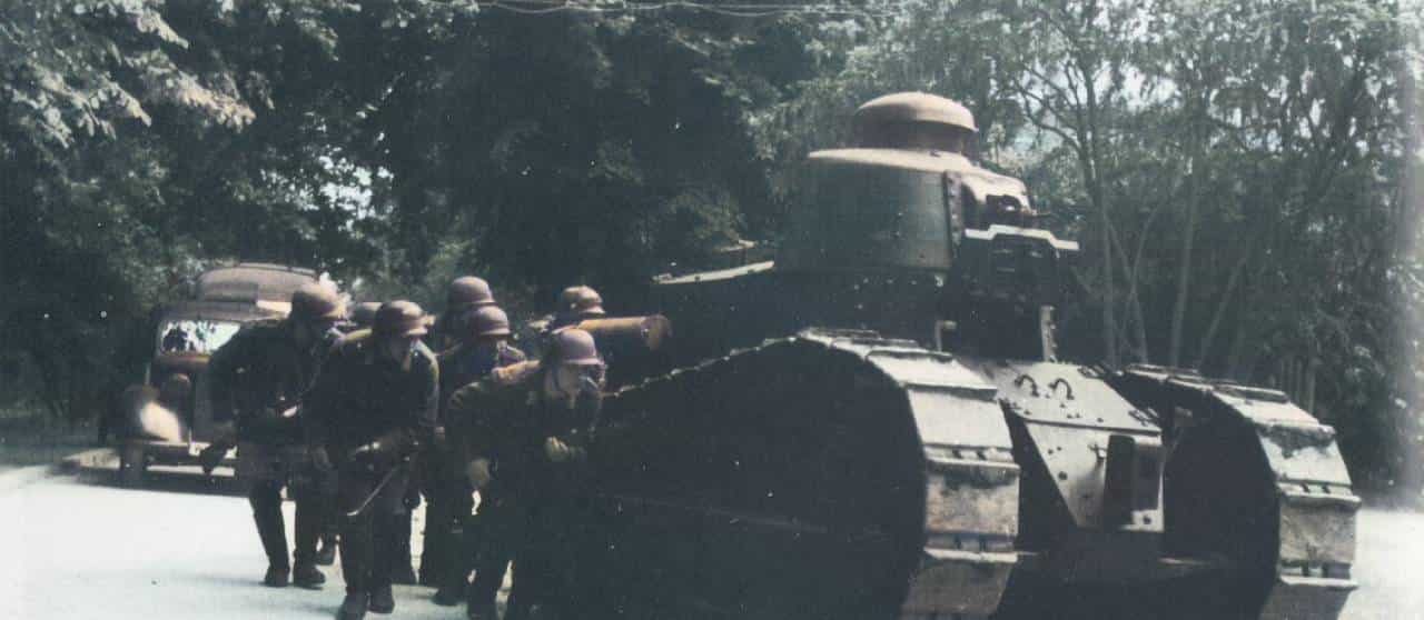 装甲辱法！坚甲利炮终为他人做嫁衣 二战德国缴获法国坦克大盘点