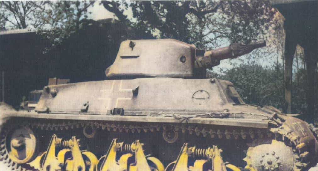 装甲辱法！坚甲利炮终为他人做嫁衣 二战德国缴获法国坦克大盘点