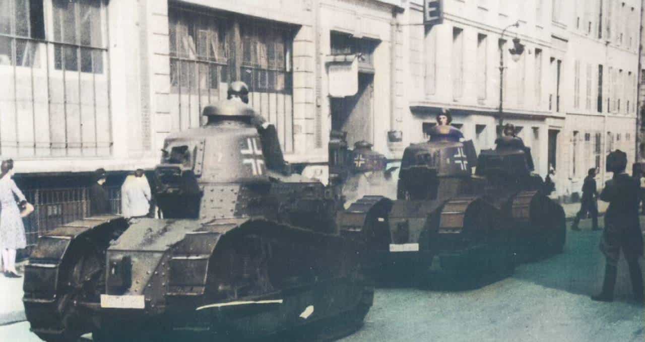 装甲辱法！坚甲利炮终为他人做嫁衣 二战德国缴获法国坦克大盘点