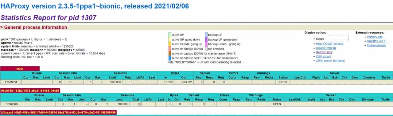 octavia haproxy 应用机制分析