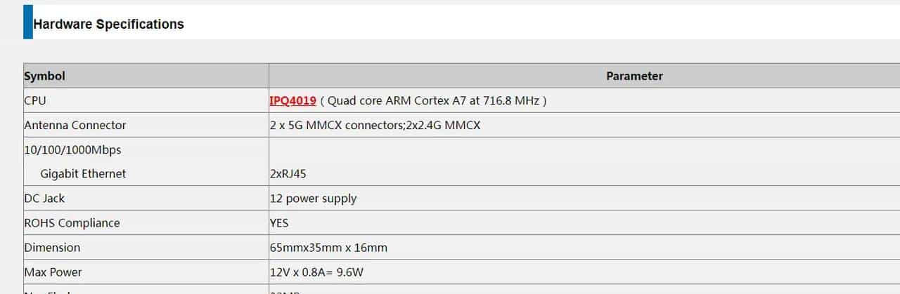 Wallys Routerboard DR4019S IPQ4019 openWRT 2.4/5G dual bands 802.11ac IPQ4019 openWRT 2.4/5G dua...
