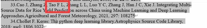 EndNote实现参考文献英文论文的中文作者拼音姓名显示名的第二个字首字母的方法