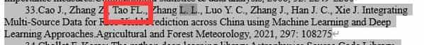 EndNote实现参考文献英文论文的中文作者拼音姓名显示名的第二个字首字母的方法