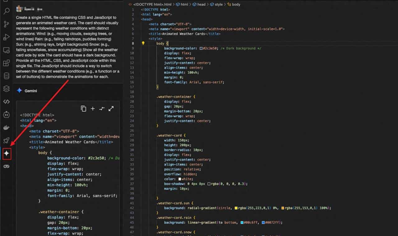 测试谷歌VS Code AI 编程插件 Gemini Code Assist