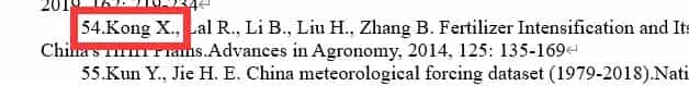 EndNote实现参考文献英文论文的中文作者拼音姓名显示名的第二个字首字母的方法