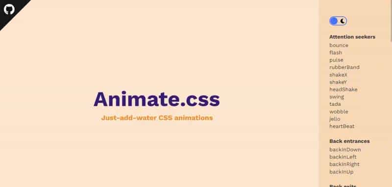 20 个超级实用的 CSS 动画库