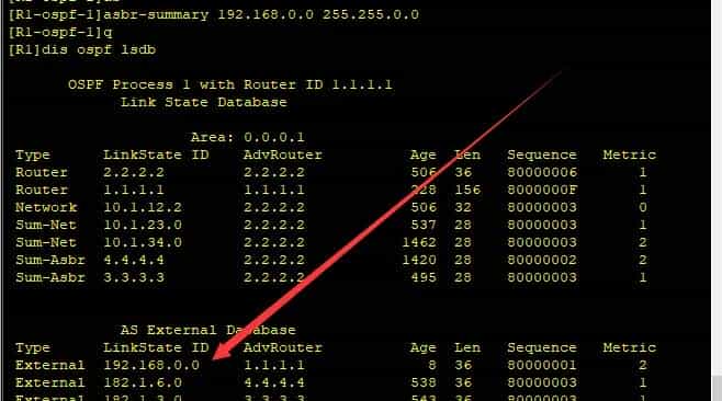 【HCIP】2OSPF协议-OSPF路由汇总