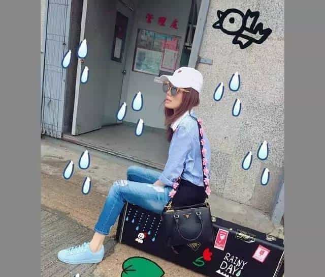 容祖儿晒新欢又晒包，萌改PRADA