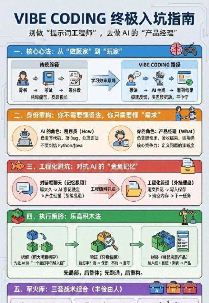 VibeCoding终极指南：别做Prompt做PM
