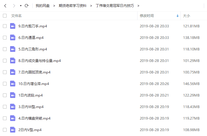 丁伟锋2019年期货培训、丁伟峰内部视频教程(高清晰、强烈推荐) - 宋马