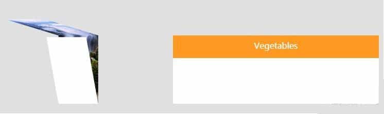 css3 3D图片折叠打开特效源代码下载