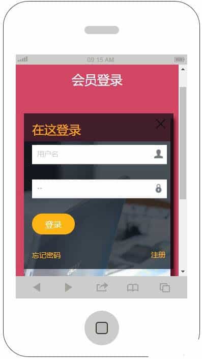 css3金融交易窗口登录页面源代码下载