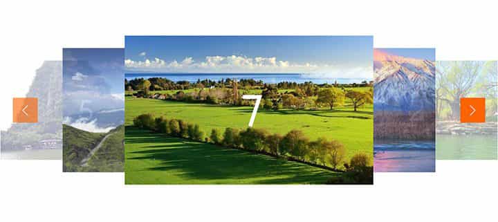 js旋转木马图片轮播展示特效源代码下载 - 宋马