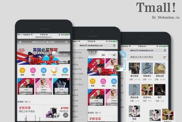 淘宝客/仿天猫discuz商业模板GBK+UTF84源码下载（含手机端） - 宋马