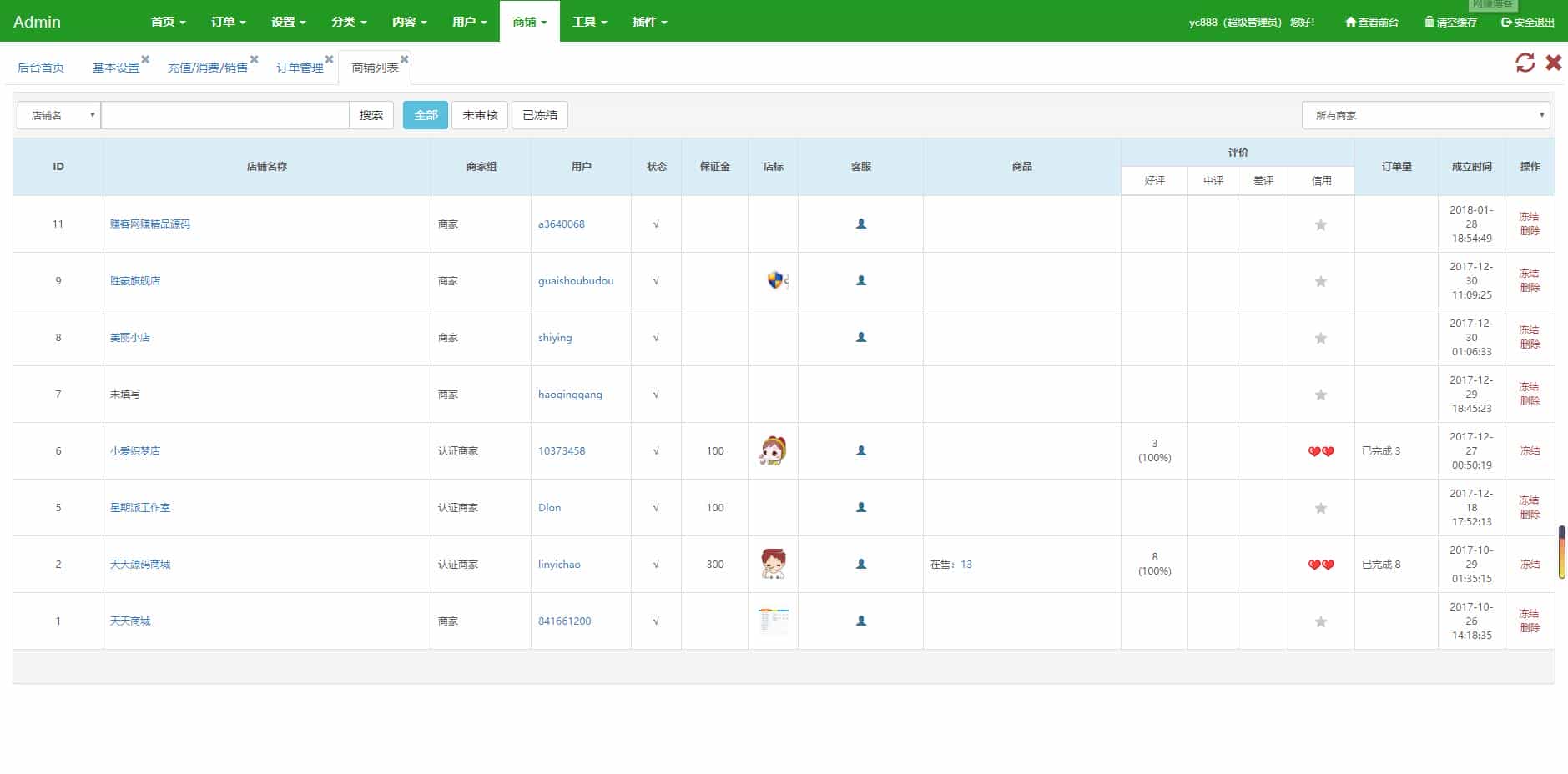 最新NZ源码交易平台虚拟交易系统，域名交易，源码交易，信誉功能等，多商家版