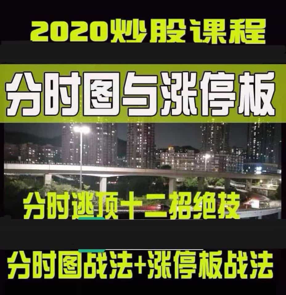 股票视频教程分时图实战战法与涨停板技术分析炒股视频教程 - 宋马