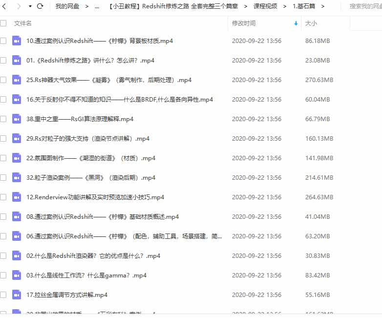 小丑教程redshift修炼之路redshift渲染器教程C4D教程rs渲染教程
