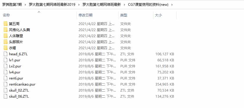 罗其胜网络班第七期2019年【画质高清有素材】