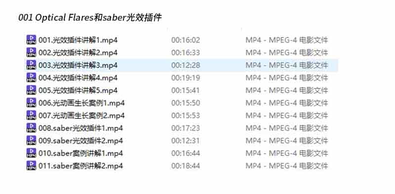 AE教程 2022版本 高级教程（包含插件讲解，粒子案例，MG动画，商业案例）