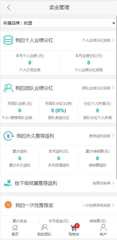  微商代理管理系统/素材/企业官网/45套前端模板/商城/云仓机制/团队/业绩/防伪码/溯源/收款码/代理商/代理证书/多重返利/yingyong43