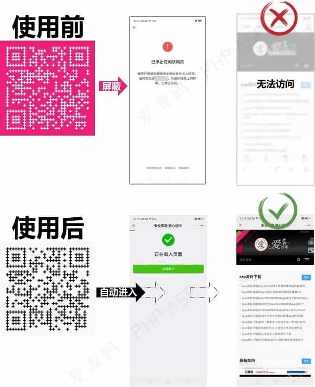 【2022-6新自动版】微信自动跳转到浏览器_QQ防封防红源码|QQ微信域名网址防封防屏蔽 - 宋马