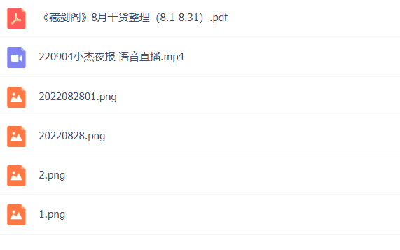 小杰夜报（又名超短小纯洁）+藏经阁2.0 2022年视频课程【更新中】