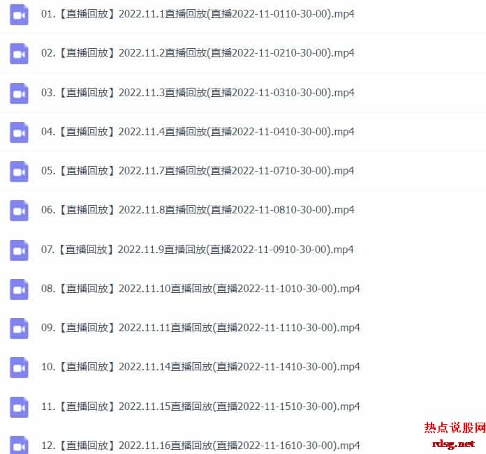 【天王有道】天王语音互动直播课程2022.11月 22视频