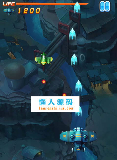 HTML5全民飞机大战游戏源码下载