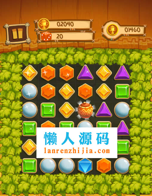 HTML5巫师的宝藏消除游戏源码下载