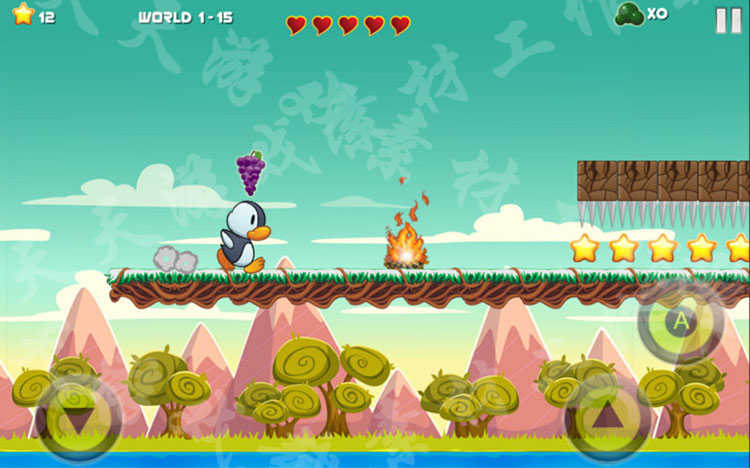 Unity3D/U3D素材资源2D横版冒险闯关小游戏源码开发模板完整项目