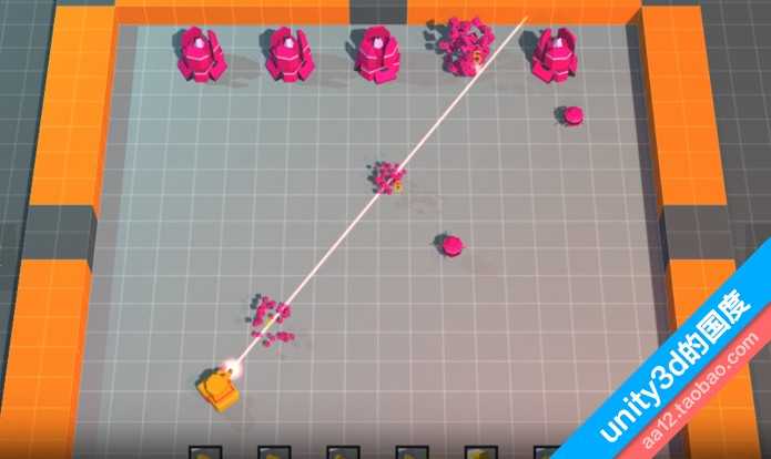 unity3d/u3d 坦克射击游戏框架 完整游戏手游 小游戏源码