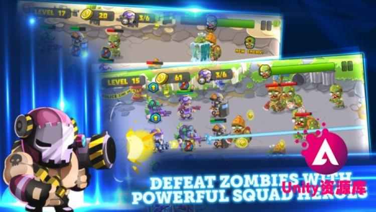 unity3d 大型打僵尸塔防游戏源码工程模板完整项目U3D素材资源 unity3d 大型打僵尸塔防游戏源码工程模板完整项目U3D素材资源