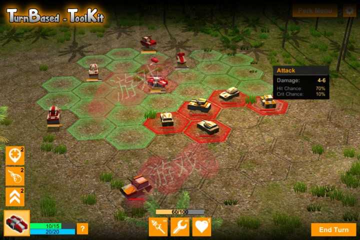 unity战棋游戏系统回合制项目源码Turn-Based ToolKit v2.1.2 f12