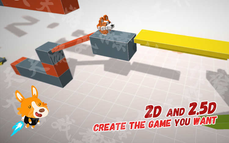 Unity3D横版2D 2.5D冒险过关游戏模板源码完整项目 U3D素材资源 - 宋马