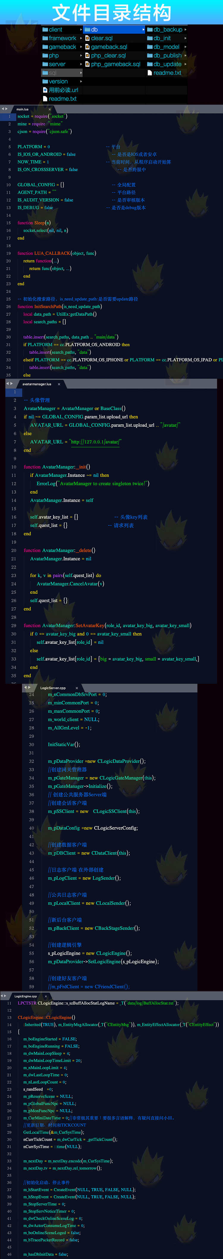 手游源码 Cocos2d-X-Lua/C 开发 幽冥传奇源码完整 赠场景编辑器