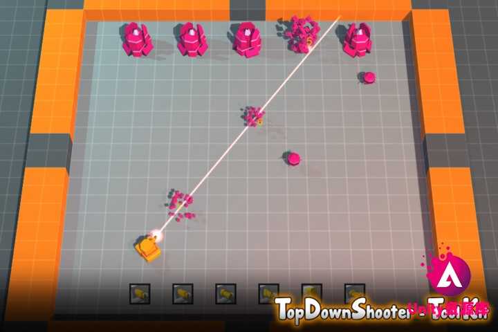 unity3d/U3D 坦克射击游戏框架 完整游戏手游小游戏源码工程