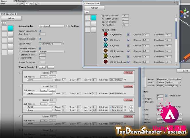 unity3d/U3D 坦克射击游戏框架 完整游戏手游小游戏源码工程