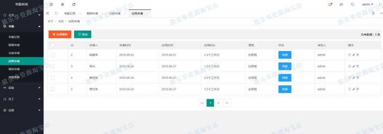 考勤管理系统源码javaweb项目layui源码项目web开发idea实战开发