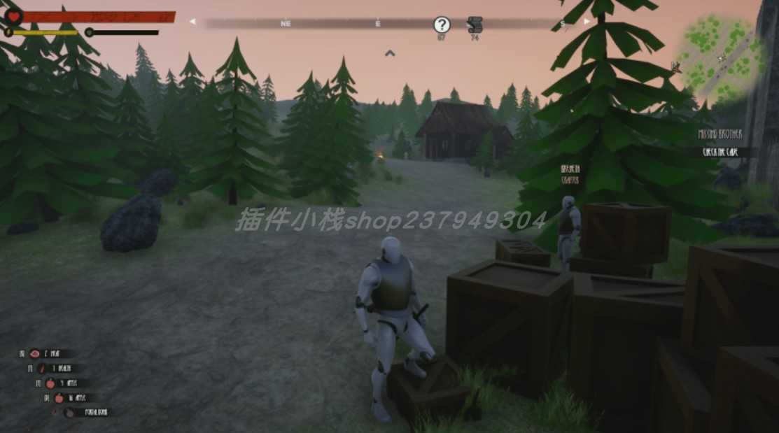 UE4虚幻 角色扮游戏完整项目源码 Complete RPG 4.18-4.25