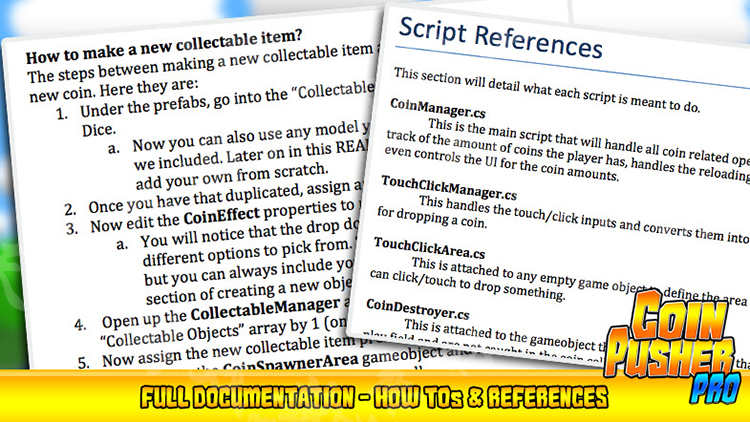 Unity3D推金币小游戏完整项目 开发模板源码金币模型 U3D素材资源