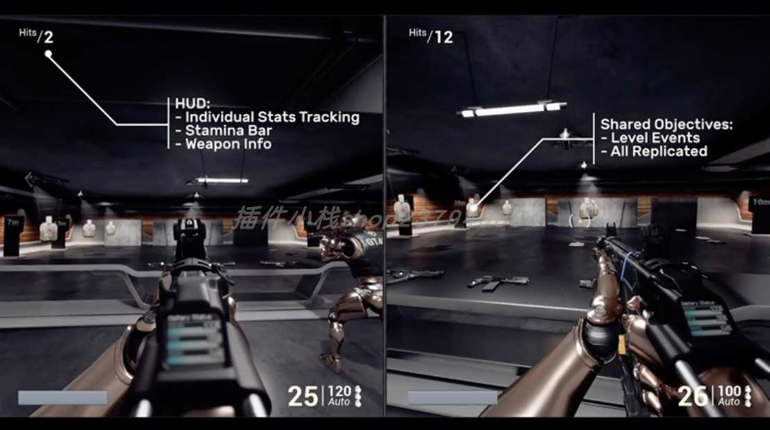 UE4虚幻 射击枪战游戏项目模板源码 MP System 4.22-4.25